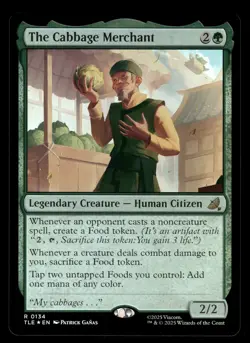 The Cabbage Merchant R Avatar: The Last Airbender: Eternal-Legal 134 NM - Image 1