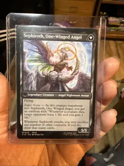 Sephiroth, Fabled Soldier X1 (Extended Art) FIN MTG Final Fantasy - Image 3
