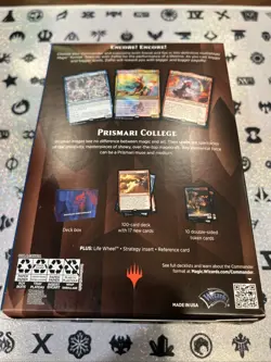 MTG - Strixhaven: School of Mages Prismari Performance Commander Deck SEALED 630509959020 - Image 5