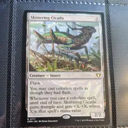 Skittering Cicada [Commander Masters] Near Mint - Image 1