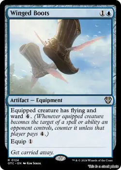 Winged Boots [OTC - 124] - NM TCG MTG - Image 1
