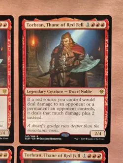 4x Torbran, Thane of Red Fell **NEAR MINT** **UNPLAYED** MTG - Image 3