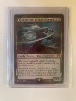 MTG Sephiroth, Fabled SOLDIER - Final Fantasy (FIN) Normal #115 - Image 3