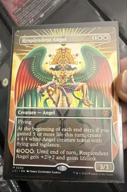Resplendent Angel (Borderless) The Lost Caverns of Ixalan Regular Z166 - Image 1