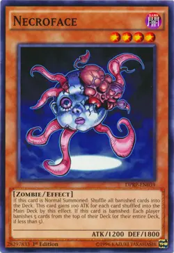 Necroface - DPRP-EN039 - Common - 1st Edition LP Yugioh Duelist Pack: Rivals of - Image 1