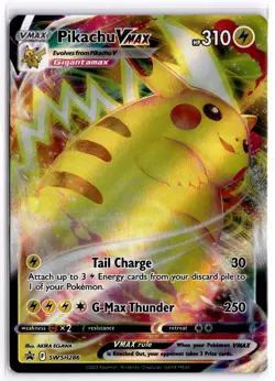 Pokemon TCG Pikachu VMAX - SWSH286 SWSH: Sword & Shield Promo Cards Promo - Image 1
