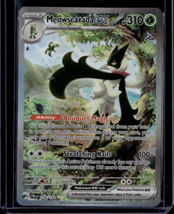 Pokemon TCG Paldea Evolved #256/193 Meowscarada ex Special Illustration Rare - Image 1