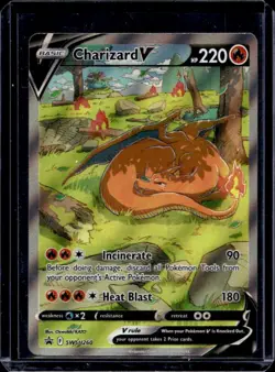 2019-2023 Pokemon SWSH Black Star Promos Charizard V #SWSH260 - Image 1