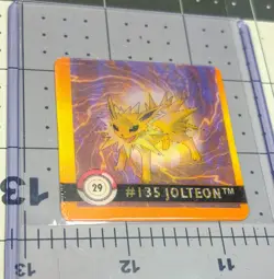 1999 ArtBox Pokemon Action Flipz Series 1 - #29 Eevee/Jolteon GREAT CONDITION - Image 1