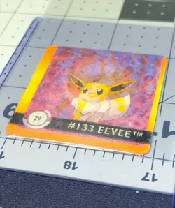1999 ArtBox Pokemon Action Flipz Series 1 - #29 Eevee/Jolteon GREAT CONDITION - Image 2