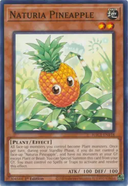 Naturia Pineapple - HAC1-EN118 - Common - 1st Edition NM Yugioh Hidden Arsenal C - Image 1
