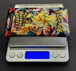 *HEAVY* approx. 22.82 Pokemon Ascended Heroes Booster Pack - Sealed Read Desc. - Image 1