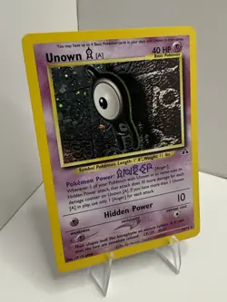 2001 Neo Discovery Unown [A] 14/75 Holo Rare - LP Vintage Pokemon WotC - Image 3
