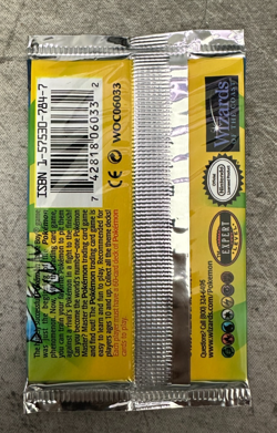 1999 Pokemon Factory Sealed Booster Pack by WOTC featuring Venusaur - Image 2