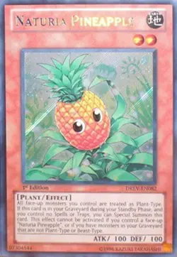 Naturia Pineapple - DREV-EN082 - Secret Rare - 1st Edition NM Yugioh Duelist Rev - Image 1