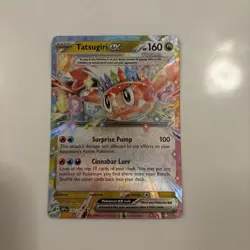 Pokemon TCG, Tatsugiri Ex 142/191 - Surging Sparks NM - Image 1