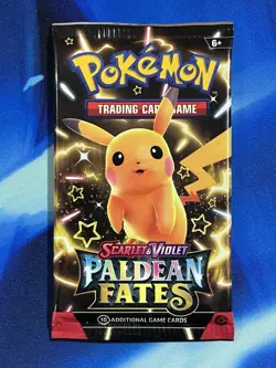 Pokemon Scarlet & Violet Paldean Fates Booster Pack Lot X4 Artset SV Nm M - Image 2