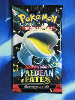 Pokemon Scarlet & Violet Paldean Fates Booster Pack Lot X4 Artset SV Nm M - Image 4