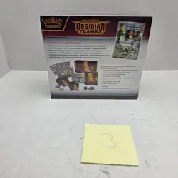 Pokemon TCG: Scarlet & Violet OBSIDIAN FLAMES Elite Trainer Box ETB SV03 #3 - Image 4