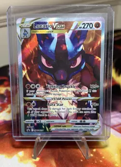 Pokemon TCG Crown Zenith - Lucario VSTAR #BlackStarPromo #SWSH291 - NM/MINT - Image 5