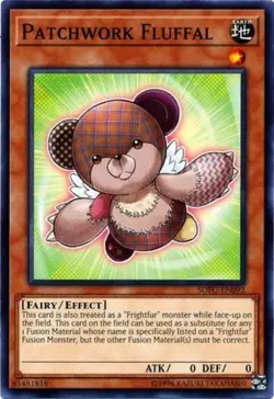 Patchwork Fluffal - SOFU-EN092 - Common - Unlimited Edition NM Yugioh Soul Fusio - Image 1
