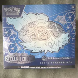 Pokemon Center Scarlet & Violet Stellar Crown Elite Trainer Box Terapagos - Image 1