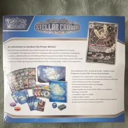 Pokemon Center Scarlet & Violet Stellar Crown Elite Trainer Box Terapagos - Image 2