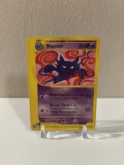 2002 Pokemon Expedition Base Set Haunter 80/165 Regular Common Lightly Played LP - Image 1