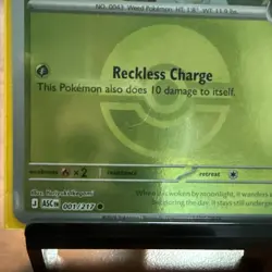 Erika's Oddish Pokeball Reverse Holo 001/217 - Ascended Heroes ASC Pokemon NM/M - Image 2