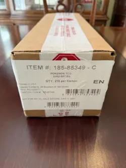 SEALED CASE-Pokemon TCG: Scarlet and Violet 2 Paldea Evolved Booster Box SV02 x6 - Image 1