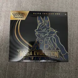 Pokemon Mega Evolution Elite Trainer Box Lucario ETB - New/Factory Sealed - Image 1