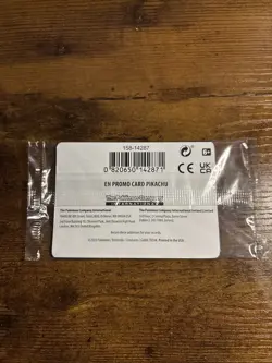 Pikachu 028/078 Pokemon GO Holo promo SEALED - Image 2