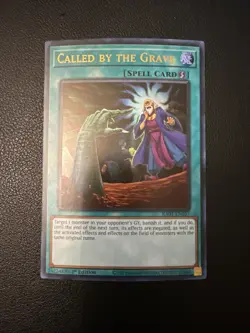 Yugioh Called By The Grave RA01-EN057 Ultra Rare 1st Edition NM - Image 1