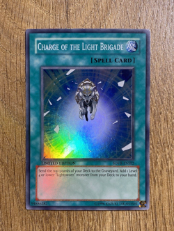 Charge Of The Light Brigade | SOVR-ENSE2 | Super Rare | Limited Ed | YuGiOh NM - Image 1
