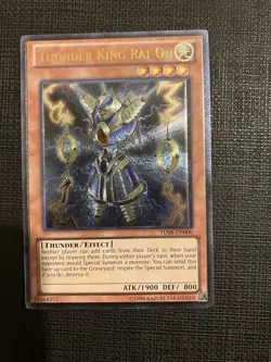 Yu-Gi-Oh! TCG Thunder King Rai-Oh Turbo Pack: Booster Eight TU08-EN000 Unlimited - Image 4