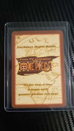 BANDAI One Piece Hyper Battle LUFFY PIRATES S40 HOLO FOIL SCARCE EARLY CARD - Image 2