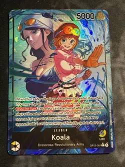 Koala Alt Art Leader OP12-081 Legacy Of The Master One Piece TCG - Image 1