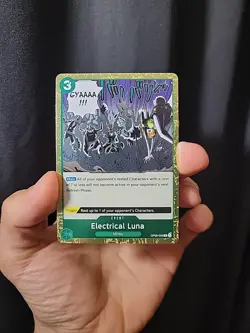 One Piece CCG: Two Legends - Electrical Luna (Foil Rare OP08-036) Mint New Holo - Image 1