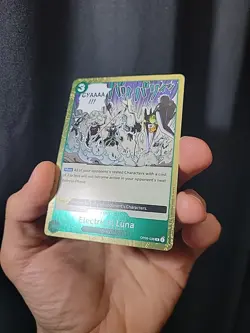 One Piece CCG: Two Legends - Electrical Luna (Foil Rare OP08-036) Mint New Holo - Image 2