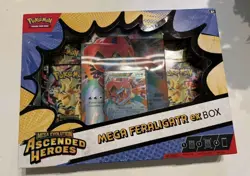 Pokemon TCG: Mega Evolution Ascended Heroes - Mega Feraligatr ex Box - Image 1