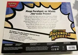 Pokemon TCG: Mega Evolution Ascended Heroes - Mega Feraligatr ex Box - Image 2