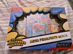 Pokemon TCG: Mega Evolution Ascended Heroes - Mega Feraligatr ex Box - Image 2