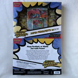 1x Pokemon TCG Mega Evolution Ascended Heroes Mega Feraligatr Ex Box - Sealed ✅ - Image 2