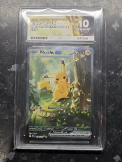 Pikachu EX 276/217 Ascended Heroes ACE 10 GEM MINT SIR Pokemon TCG - Image 1