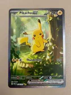 Pikachu EX 276/217 SIR Ascended Heroes Pokemon English - Near Mint - Image 1