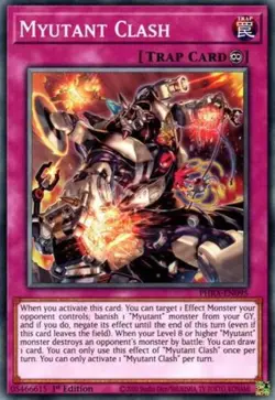 Myutant Clash - PHRA-EN095 - Common - 1st Edition NM Yugioh Phantom Rage - Image 1