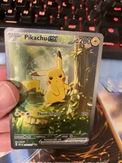 Pikachu EX 276/217 SIR Illustration Rare Pokemon Ascended Heroes Near Mint - Image 3