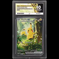 Pikachu EX 276/217 Ascended Heroes ACE 10 GEM MINT SIR Pokemon TCG - Image 1