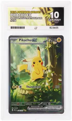 Pikachu EX 276/217 Ascended Heroes ACE 10 GEM MINT SIR Pokemon TCG - Image 2