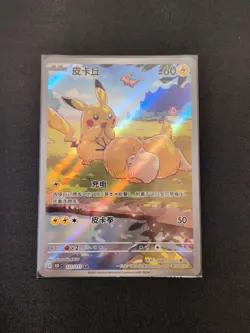 Pikachu Psyduck 171/151 AR Full Art 151C Hope Pokemon TCG S-Chinese Mint - Image 1